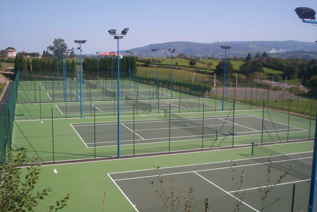 Iluminación pistas deportivas